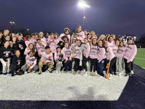 The juniors defeated the seniors for Powderpuff Game title in the schools first ever year of the tradition.