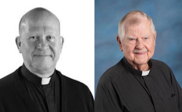 Fr. Joe and Fr. Chris: the faces at the altar