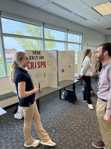 Science National Honors Society hosts their first annual science fair