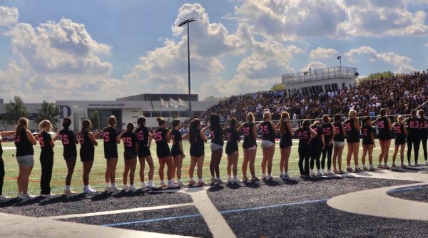 Seniors win: Tradition of girl’s flag football blossoms into another year.