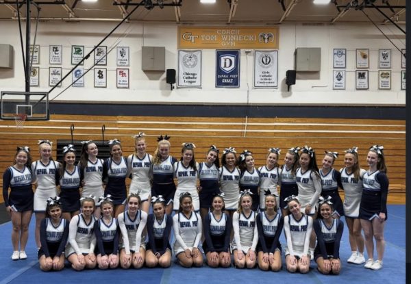 What DePaul Prep Cheer looks like through competition season