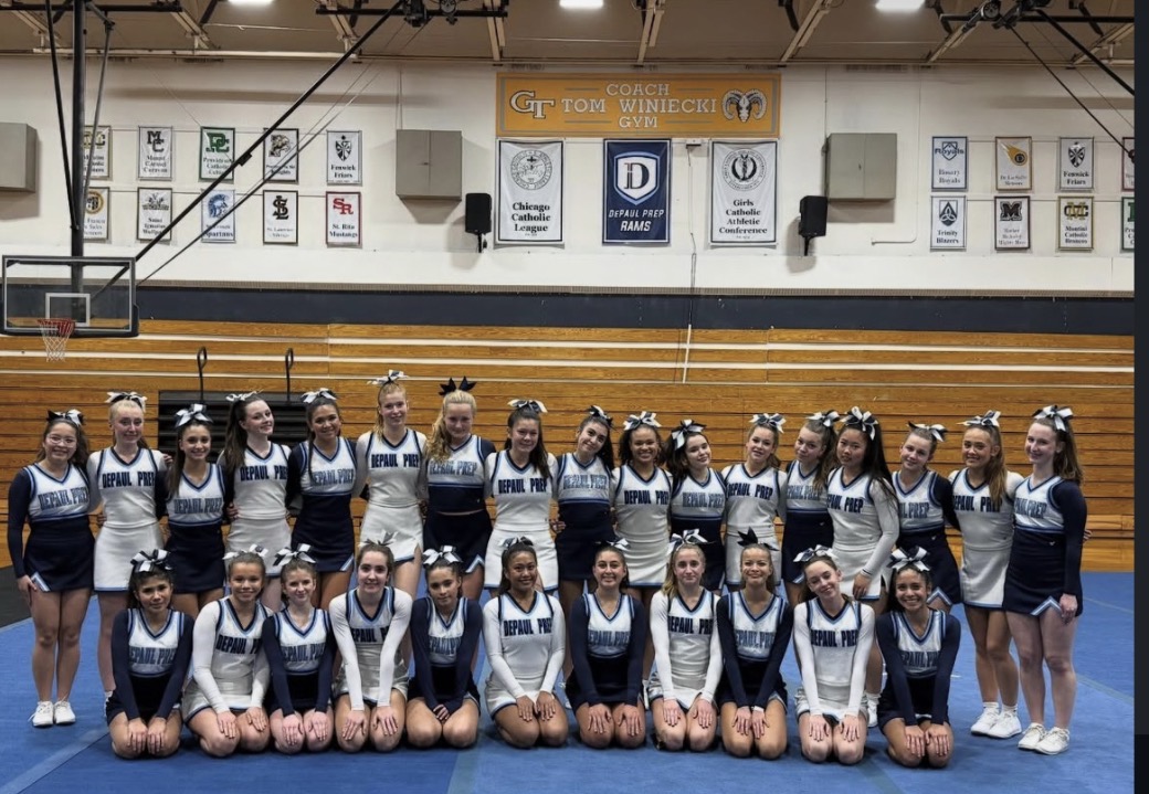 What DePaul Prep Cheer looks like through competition season